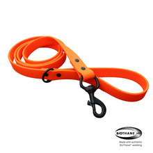 Load image into Gallery viewer, Vivid Orange BioThane® Waterproof Dog Leash 1"