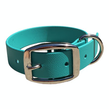 Load image into Gallery viewer, Waterproof BioThane® Dog Collar Adjustable Custom Color Nickel Buckle