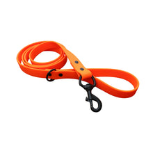 Load image into Gallery viewer, Vivid Orange BioThane® Waterproof Dog Leash 1"