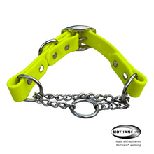 Load image into Gallery viewer, Biothane Martingale Dog Collar with Buckle | Waterproof Adjustable Training Collar, Matching Leash Option