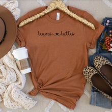 Load image into Gallery viewer, Leaves and Lattes Bella Canvas Tee Shirt