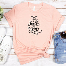 Load image into Gallery viewer, I Put a Spell on You Bella Canvas Tee Shirt