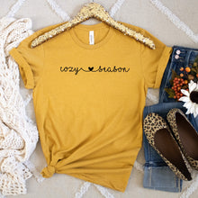 Load image into Gallery viewer, Cozy Season Bella Canvas T Shirt For Her, Fall Womens TShirt