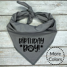 Load image into Gallery viewer, Birthday Boy Dog Bandana