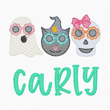 Load image into Gallery viewer, Personalized Halloween Baby Bodysuit Spooky & Sweet!