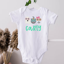 Load image into Gallery viewer, Personalized Halloween Baby Bodysuit Spooky & Sweet!