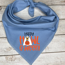 Load image into Gallery viewer, Happy Halloween Dog Bandana