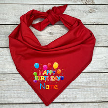Load image into Gallery viewer, Happy Birthday Dog Bandana