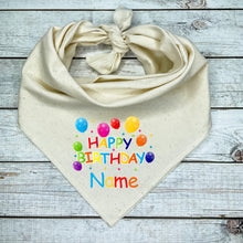 Load image into Gallery viewer, Happy Birthday Dog Bandana
