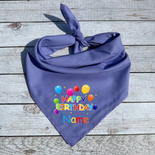 Load image into Gallery viewer, Happy Birthday Dog Bandana
