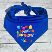 Load image into Gallery viewer, Happy Birthday Dog Bandana