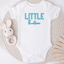 Load image into Gallery viewer, Embroidered Little Brother Bodysuit, Pregnancy Announcement, Baby Coming Soon