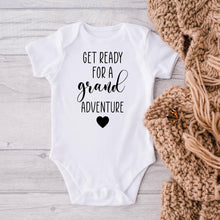 Load image into Gallery viewer, Birth Announcement Surprise Box with Baby Bodysuit for GrandParents