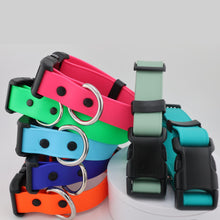 Load image into Gallery viewer, BioThane® Waterproof Dog Collar with Matching Leash Option