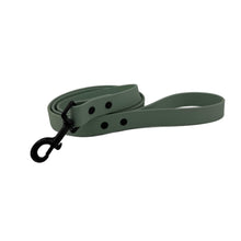 Load image into Gallery viewer, Sage BioThane® Waterproof Dog Leash 1" Durable, Odor-Resistant, and Easy to Clean