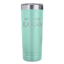Load image into Gallery viewer, Skinny Tumbler with Custom Logo - Engraved Insulated Cup - Branded Business Gifts - Personalized Drinkware for Events & Swag