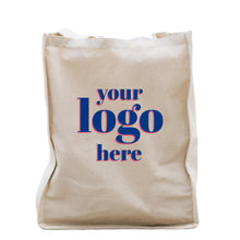 Load image into Gallery viewer, Custom Logo Tote Bag | Business Promo Totes | Personalized Branding Bags | Reusable Event Swag | Custom Company Merch
