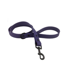 Load image into Gallery viewer, Purple BioThane® Waterproof Dog Leash 1" Durable, Odor-Resistant, and Easy to Clean