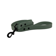 Load image into Gallery viewer, Sage BioThane® Waterproof Dog Leash 1" Durable, Odor-Resistant, and Easy to Clean