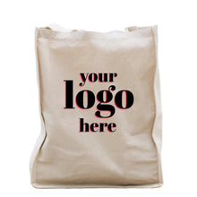 Load image into Gallery viewer, Custom Logo Tote Bag | Business Promo Totes | Personalized Branding Bags | Reusable Event Swag | Custom Company Merch