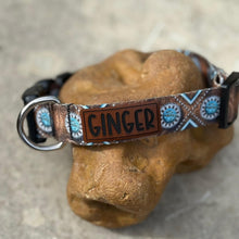 Load image into Gallery viewer, Personalized Dog Collar with Engraved Name with Matching Leash, Personalized Dog Collar