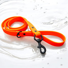 Load image into Gallery viewer, Vivid Orange BioThane® Waterproof Dog Leash 1"