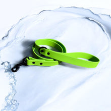 Load image into Gallery viewer, Bright Lime Green BioThane® Waterproof Dog Leash 1"
