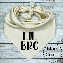 Load image into Gallery viewer, Lil Bro Dog Bandana , Pregnancy Announcement