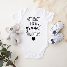 Load image into Gallery viewer, Get ready for a Grand Adventure Baby Bodysuit