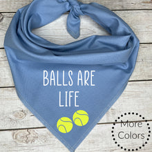 Load image into Gallery viewer, Balls are Life Dog Bandana