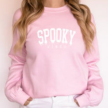 Load image into Gallery viewer, Spooky Vibes Sweatshirt, Spooky Season, Fall Sweater