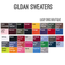 Load image into Gallery viewer, Spooky Dogs Embroidered Sweatshirt, Spooky Season, Fall Sweater