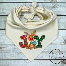 Load image into Gallery viewer, Joy Christmas Dog Bandana
