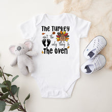 Load image into Gallery viewer, Turkey Ain't The Only Thing In The Oven Baby Bodysuit