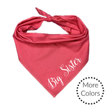 Load image into Gallery viewer, Big Sister Dog Bandana, Pregnancy Announcement
