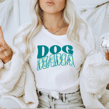 Load image into Gallery viewer, Dogs Mama Bella Canvas Tee Shirt, Dog Mom Gift, Dog Lover Shirt