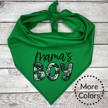 Load image into Gallery viewer, Mama's Boy Dog Bandana