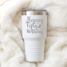 Load image into Gallery viewer, 50th Birthday Gift For Women Tumbler