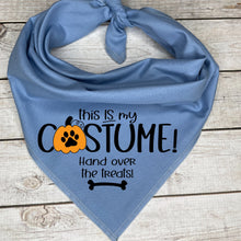 Load image into Gallery viewer, This is My Costume Dog Bandana, Halloween