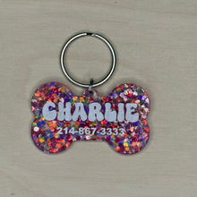 Load image into Gallery viewer, Personalized Acrylic Dog Tag With Phone Number