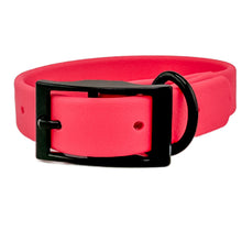 Load image into Gallery viewer, Pink Waterproof BioThane® Dog Collar 1 "  Durable, Easy Clean, Odor-Resistant Outdoor Pet Collar
