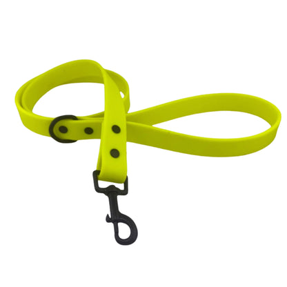 Neon Yellow BioThane® Dog Leash