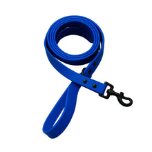 Load image into Gallery viewer, Blue BioThane® Waterproof Dog Leash 1"  Durable, Odor-Resistant, and Easy to Clean
