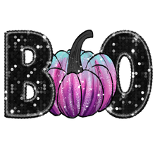 Load image into Gallery viewer, Glitter Boo Sweatshirt, Spooky Season, Fall Sweater
