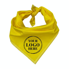 Load image into Gallery viewer, Custom Logo Dog Bandana - Branded Pet Accessory for Business Promotions
