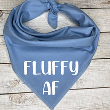 Load image into Gallery viewer, Fluffy AF Dog Bandana
