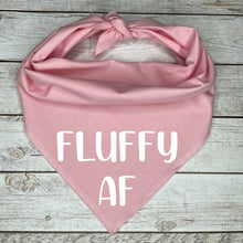 Load image into Gallery viewer, Fluffy AF Dog Bandana
