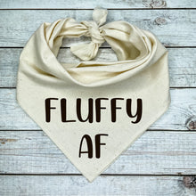 Load image into Gallery viewer, Fluffy AF Dog Bandana
