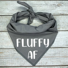 Load image into Gallery viewer, Fluffy AF Dog Bandana
