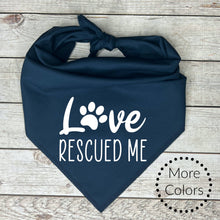 Load image into Gallery viewer, I Rescued My Human Dog Bandana
